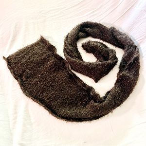 Italian 100% cashmere knit scarf